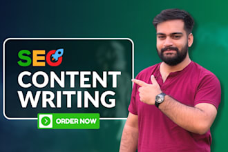 be seo content writer for blog writing and article writing
