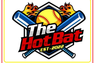 do creative baseball logo design