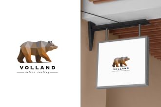 design vector polygonal geometric logo maker