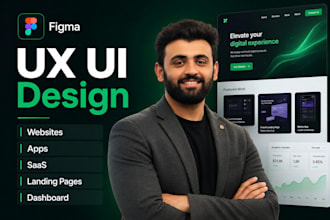do figma ui ux design for figma website, website ui ux design
