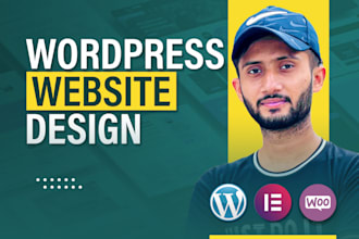 build responsive professional wordpress website design or blog website