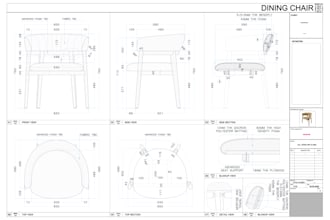 draft millwork technical shop drawings