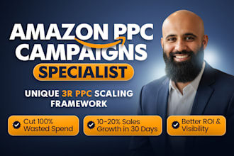 optimize and manage amazon ppc ads campaign to grow slaes