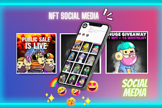 do nft social media designs