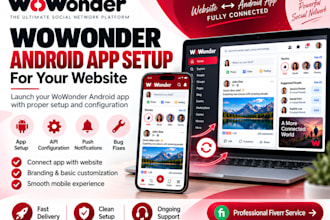 setup wowonder android app for your website