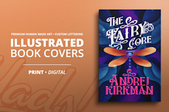 design a professional paperback, hardcover or ebook cover