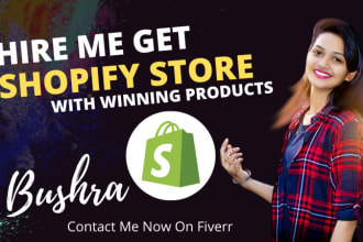 build profitable shopify store or 6 figure dropshipping
