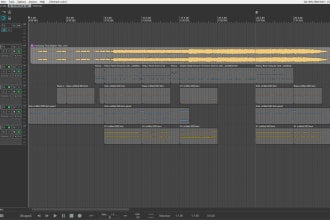 mix, master and make beats, drums, bass tracks for you