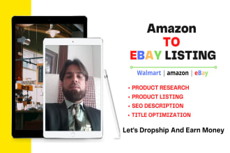 do ebay dropshipping product research SEO optimized listing