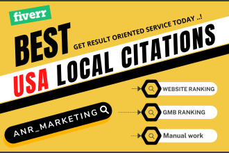 do USA local citations and business listings for local SEO