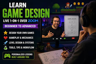 teach you how to make a video game