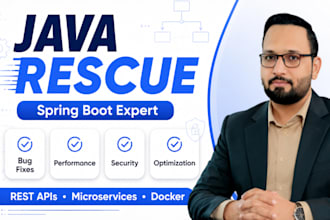 fix optimize and debug java spring boot backend applications