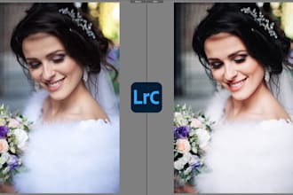 do wedding photo editing in lightroom
