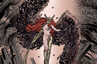 draw illustration, comic book, album cover, and fan art