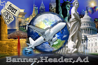 design a creative facebook cover,header,banner or ad