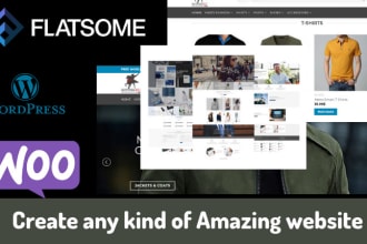 install and customize flatsome woocommerce theme