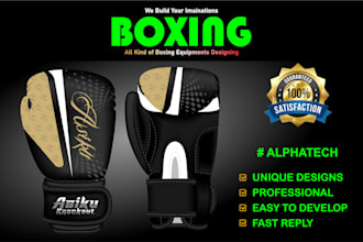 do professional boxing gloves and boxing equipment design