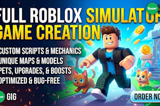 create a roblox simulator