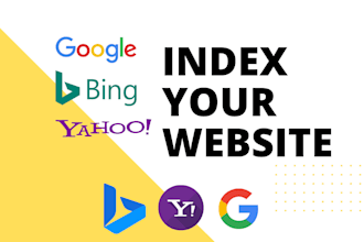 index website on google search console, yandex and bing