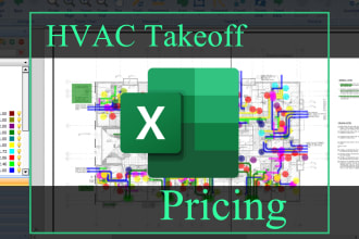 do detailed mechanical, hvac takeoff, cost estimation, mep