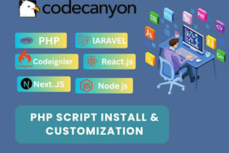 install and customize any codecanyon PHP script