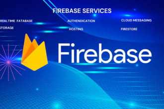 develop mobile application using react native and firebase