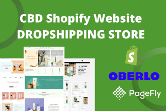 build cbd shopify store, shopify cbd website or cannabis website