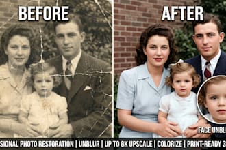 upscale image, unblur photo, and enhance low resolution graphics