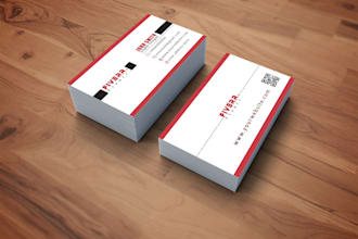 do minimal business card design for your own business