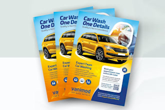 design create car wash, rental, car service, dealership logistics detailing flye