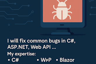 fix bugs in your c sharp, dotnet application