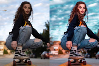 bulk photo editing and retouching in lightroom