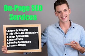 do on page SEO service