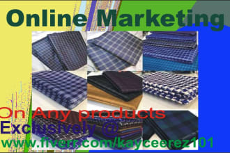 market your products online