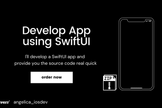 develop an ios app using swiftui