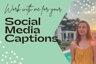 write fun social media copy and captions