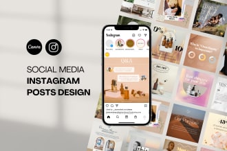 design professional instagram posts on canva