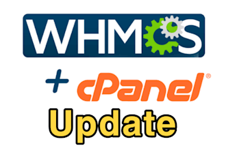 update and upgrade whmcs and customize module and fix issues
