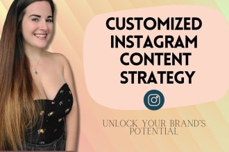 provide an instagram strategy and ideas that grow your brand