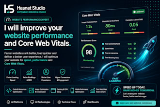 improve your website performance and core web vitals