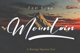 design scripted, initial, handwritten signature logo