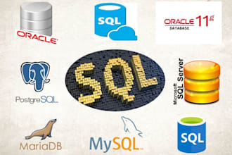 write sql queries and database tasks for you
