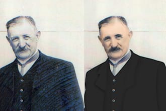 restore, old photos, fix and colorize