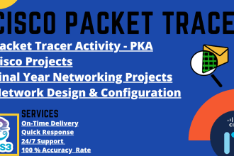 do cisco packet tracer lab, networking projects