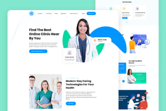 make healthcare, medical, dental, clinic, hospital, doctor, and dentist websites