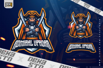 design awesome gaming mascot logo for twitch,youtube,esports team,streamer