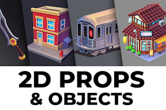 create game props and objects