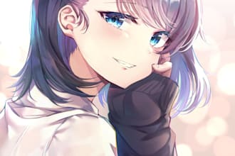 be a cute, kawaii, funny or a serious anime voice actor girl