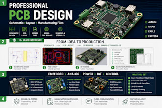 design electronic circuit and pcb layout in kicad