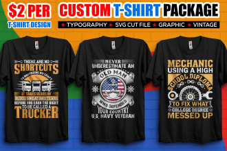 do custom graphic t shirt design and bulk t shirt designs
